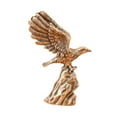 thumbnail image 3 of Estatua de águila,Estatua de águila y figuritas mini interior al aire libre,Escultura de águila resina decoración de oficina en el hogar,adorno animal Sala de estar Pantalla de, 3 of 8