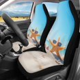 thumbnail image 2 of XYZCANDO Starfish Car Seat Covers for Woman Easy to Install Car Front Seat Covers Elastic Easy Install, for SUV Sedan Truck, 2 of 10