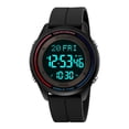 thumbnail image 5 of Luminous Multifunctional Digital Sports Watch, waterproof chronograph watch with alarm countdown, soft silicone strap for outdoor use,,Multicolor G, 5 of 5