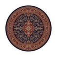 thumbnail image 3 of Concord Global 41040 5 ft. 3 in. Jewel Heriz - Round, Navy, 3 of 5
