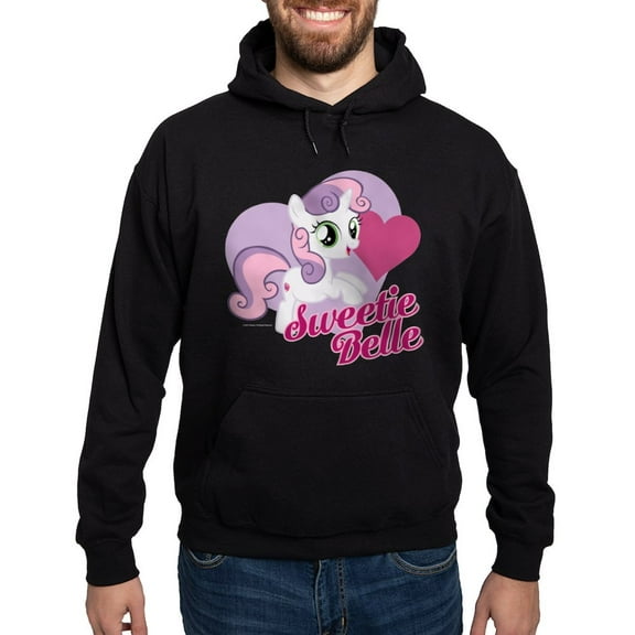 CafePress - My Little Pony Sweetie Belle Hoodie (Dark) - Pullover Hoodie, Classic, Comfortable Hooded Sweatshirt