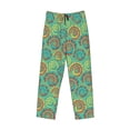 thumbnail image 5 of Balery Colourful Tie Dye print Men's Pajama Pants,Ultra Lightweight Pjs,Lounge Pant-Large, 5 of 9