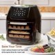 thumbnail image 5 of Dehydrator Rack For Air Fryer Oven,6 Quart Air Fryer Accessories,3pc, 5 of 5