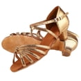 thumbnail image 4 of Zapatos de Baile de Moda para Niños, Tacón Elegante de 4 cm, Material de Pu, Vestir y Combinar, Muy Cómodos de USAR, 4 of 7