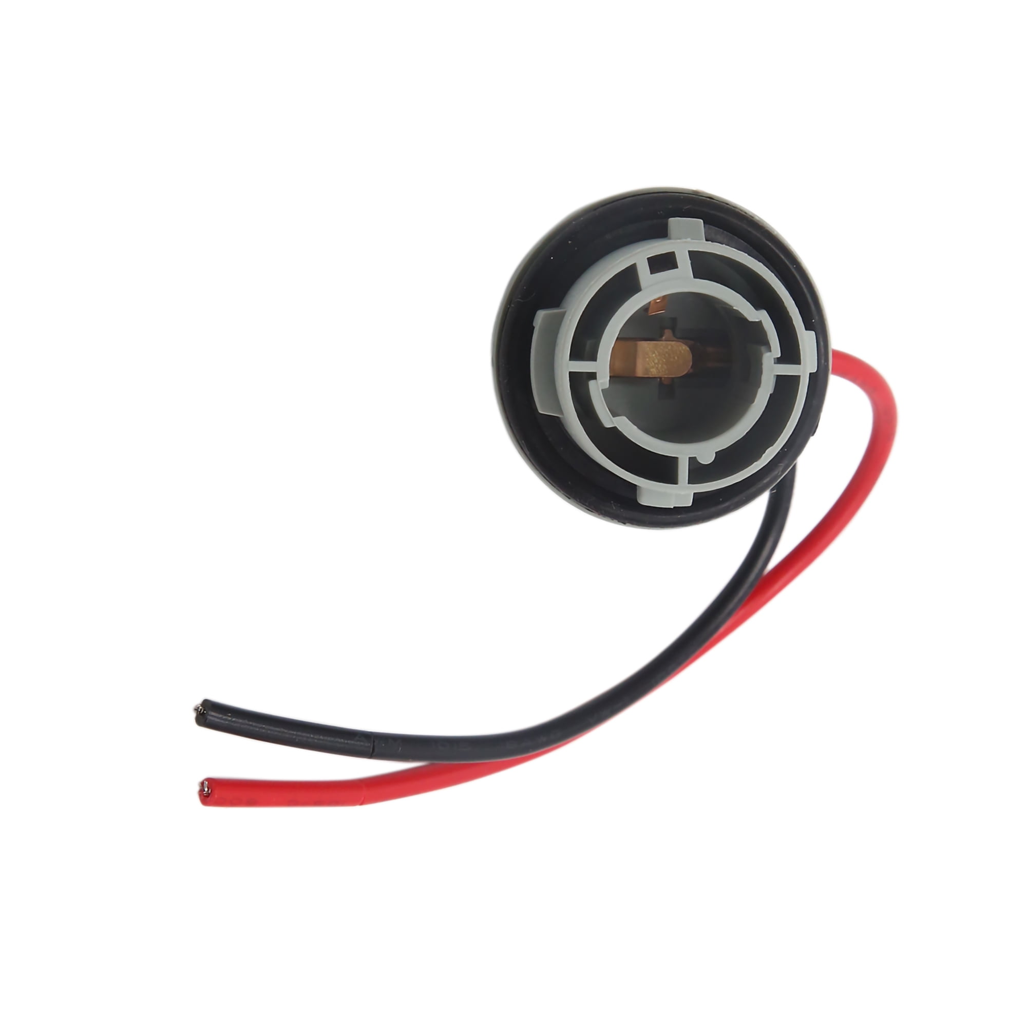 1156 Bulb 2 Wired Car Auto Brake Turn Signal Light Socket Adapter