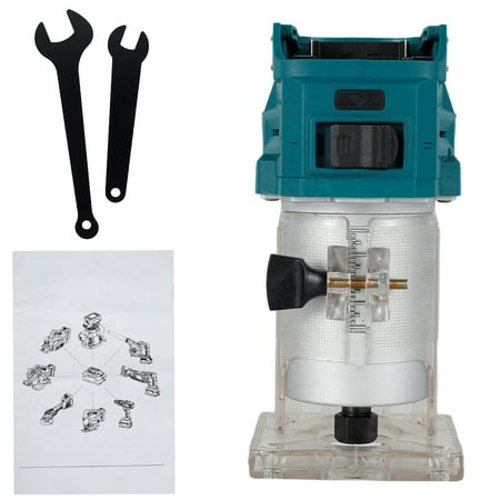 

Trim Router Wood Router Tool Reusable Compact Router Cordless Electric Hand Trimmer Router Durable Professional Premium Woodworking Trimmer for Woodworking Trimming