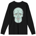 thumbnail image 4 of Spongebob Squarepants Squidward Tentacles Mens Black Graphic Long Sleeve Tee-XS, 4 of 7