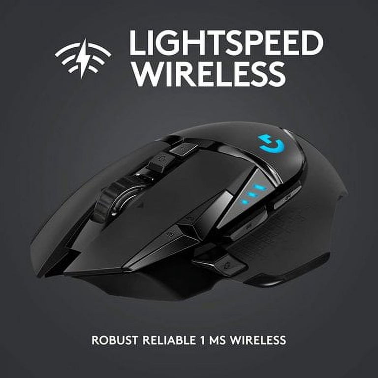 Logitech G502 Lightspeed Wireless Gaming Mouse with HERO 16K
