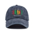 thumbnail image 1 of Washed Soft Top Baseball Cap with Letter Print for Outdoor Summer Casual Wear Unisex Sun Hat Versatile Everyday Accessory Adjustable Visor Cap, 1 of 2