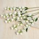 thumbnail image 4 of Guirnalda artificial de lirio del valle colgante – flores falsas de Convallaria majalis para decoraciones de techo de boda, decoración de primavera y verano, arreglos florales, 4 of 6