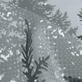 thumbnail image 4 of Blue Misty Forest Mountain Nature Tree Fabric Shower Curtains for Bathroom Waterproof Heavy Duty Navy Blue and White Woohitedland Shower Curtain Bathtubs Hotel, 4 of 7