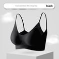 thumbnail image 1 of Sujetador de mujer de verano ligero, transpirable, sin costuras, de seda de hielo, con forma de gota de agua y posavasos semifijos, 1 of 6