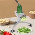 thumbnail image 3 of Manual Vegetable Cutter, Cheese Grating Tool, Multifunctional Vegetable Slicer, 3 of 13