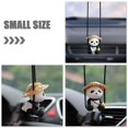 thumbnail image 2 of Panda Car Hanging Ornament Panda Decor Panda Hanging Rear View Mirror Accessory, 2 of 3