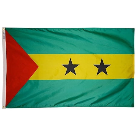 Sao Tome & Principe - 3'X5' Nylon Flag