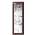 thumbnail image 2 of ArtToFrames 9" x 31" Cherry Picture Frame, 9x31 inch Red MDF Poster Frame (WOM-4333), 5 Pack, 2 of 8