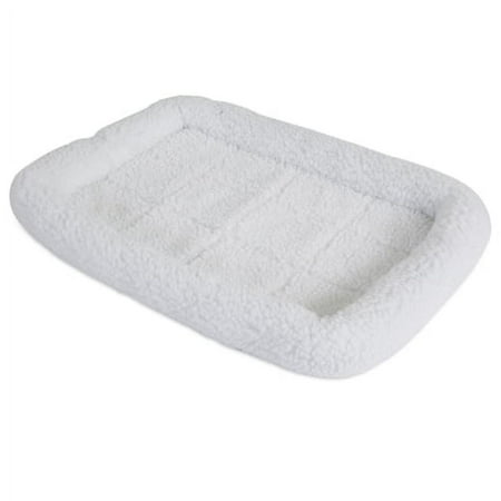 UPC: 0715764750015 | Precision Petmate Bolster Dog Kennel Mat  Off White  X-Small  18 L x 12 W x 2 H