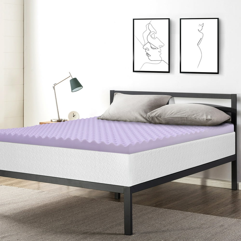 Best Price Mattress 3 Inch Egg Crate Memory Foam Mattress Topper