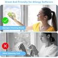thumbnail image 3 of 2 Pack Damp Clean Duster Sponge, Magic Cleaning Sponge Baseboard Cleaner Tool, Dusters for Baseboards, Vents, Mirrors, 3 of 5