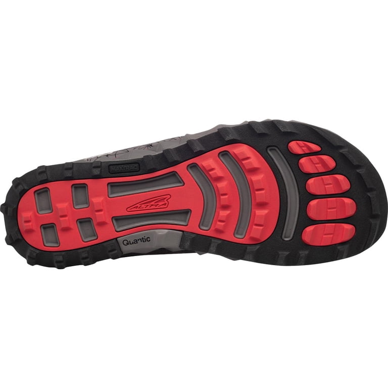 Altra Superior 4 Mens 9 Gray Red Zero Drop Low Top Trail Running Hiking Shoes Men main image 4