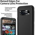 thumbnail image 4 of for Galaxy S10e Case,Shockproof Dropproof Dustproof,3-Layer Full Body Protection Heavy Duty High Impact Hard Cover Case for Samasung Galaxy S10e,Black, 4 of 7