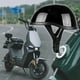 thumbnail image 1 of Casco de moto Cola casco de media cara Negro brillante, 1 of 8