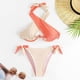 thumbnail image 4 of WILLBEST Trajes de Baño Para Dama, Conjunto de Tankini Para Mujer, E Alternativa de Bikini Para Fiesta En La Piscina En La Playa Con Accesorios A Juego, 4 of 4