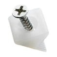 thumbnail image 1 of Advancent 100 piezas Durable y estante de esquina cofre 100 paquete/lote fácil de instalar muebles soportes de soporte cofre Decoración del hogar, 1 of 6