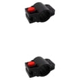thumbnail image 2 of Transemion Road Bike Lock Holder Removable Bicycles Cable Locks Bracket Security Black 2Set, 2 of 6