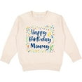 thumbnail image 2 of Inktastic Happy Birthday Mommy Toddler Sweatshirt, 2 of 4
