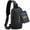 Black, variant on Anti-Theft Sling Bag with RFID Blocking Password Lock Crossbody Bags for Women Travel Purse Medium Shoulder