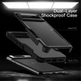 thumbnail image 3 of JETech Case for Google Pixel 8 6.2-Inch 2023, Heavy Duty Dual-Layer Protection, Rugged Tough Shockproof Phone Cover with Matte Design (Obsidian), 3 of 6