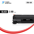 thumbnail image 3 of 128 Black Toner Cartridges Compatible for Canon 128 CRG128 CRG 128 FaxPhone L100 ImageCLASS D530 D550 MF4450 MF4550 MF4570dw MF4770n FaxPhone L190 L100 Printer Ink Black 6-Pack, 3 of 8