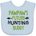 thumbnail image 3 of Inktastic Pawpaws Future Hunting Buddy Boys or Girls Baby Bib, 3 of 4