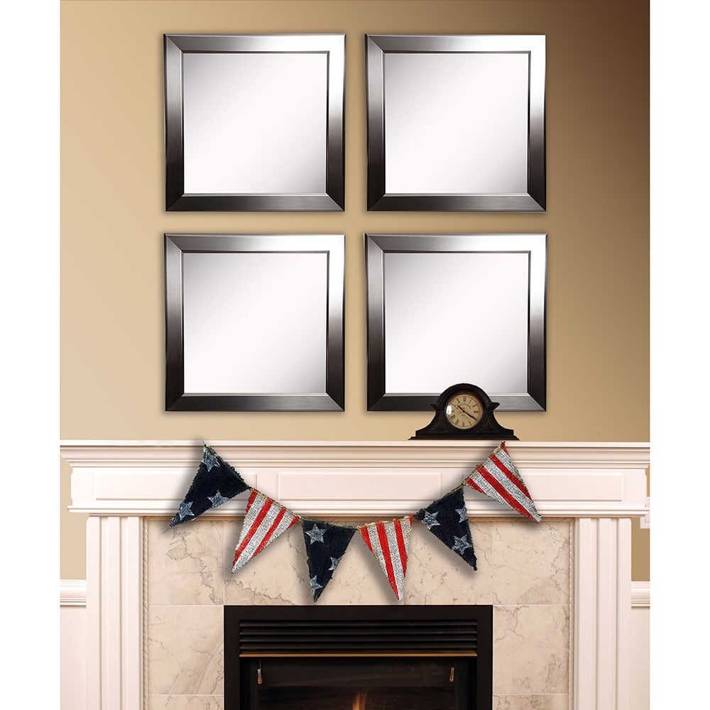 Rayne Mirrors Rayne Silver Rounded Wall Mirror