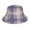 Heart Check Plaid, variant on Merry Christmas Reflective Double-Sided Bucket Hat, Sun Hat, Soft and Breathable for Gardening, Beaching, Camping, Hiking, Fishing
