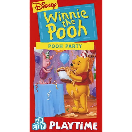 Winnie the Pooh - Pooh Playtime - Pooh Party (VHS, 1994)
