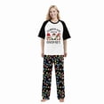 thumbnail image 4 of LuLiaMenton Matching Couples Christmas Pajamas With My Gnomies Short Sleeve Long Pants Set, 4 of 5