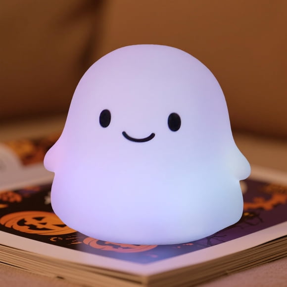 Luz Nocturna Daixinde Fantasma con Cambio de Color Recargable de 50 Horas