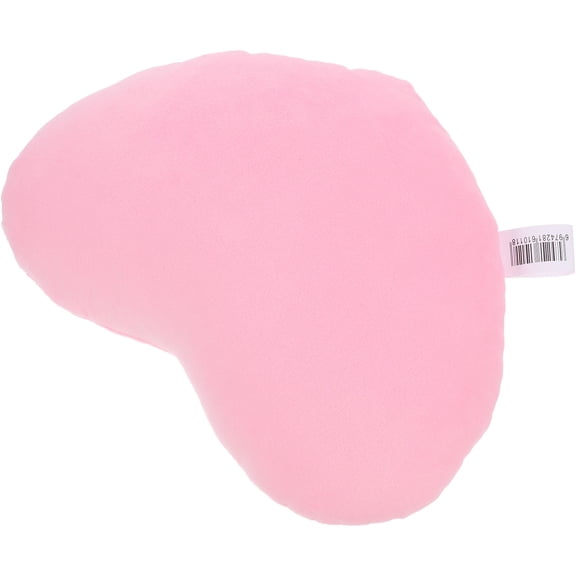 HEANUJJ Pillow Heart Shaped Pillow Pink 1Pcs Decorative Polyester Cushion For Dining Room