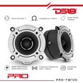 thumbnail image 2 of DS18 PRO-TW120 Aluminum Super Bullet Tweeter 1" 300W Max / 200W RMS with Built in Mylar Capacitor Filter (2 Speakers, 2 of 5