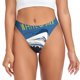 thumbnail image 1 of Balery Great White Shark Tangas de Algodón para Mujer con Estampado – Ropa Interior Sexy, Transpirable, G-string-Large, 1 of 1