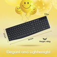 thumbnail image 2 of Teclado Bluetooth para PC Fortiman de 104 Teclas -Negro Fortiman Bluetooth, 2 of 5