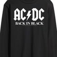 thumbnail image 3 of ACDC - Back In Black - Men's Long Sleeve T-Shirt, 3 of 5