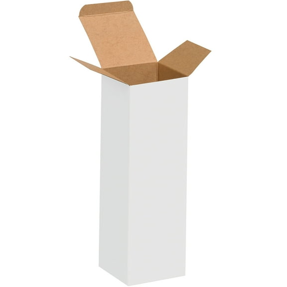 Partners Brand Cartons,Reverse Tuck,2x2x7",PK500 RTS13W