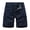 Blue, variant on Mens Workout Shorts Big And Tall Men's Shorts Casual Classic Summer Beach Shorts with Elastic Waist and Pockets (Black,XXL)