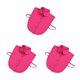 thumbnail image 4 of Jumpingount Mujeres diseño simple cuello falso niñas moda falsa media camisa desmontable solapa decoración accesorio rosa rojo Type1 NO1, 4 of 6