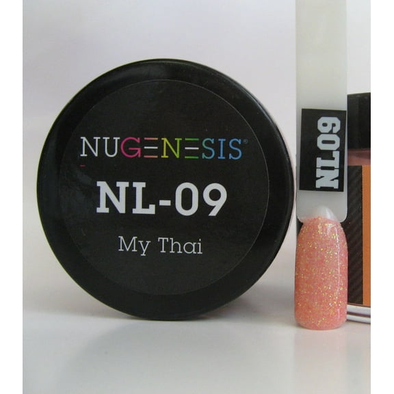 NUGENESIS Nail Color Dip Dipping Powder 1oz/jar - NL09 MY THAI