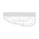 thumbnail image 1 of Regla de costura Regla de curva francesa Diseño de moda de sastre Patronaje en pulgadas Grande 40.64cm, 1 of 9