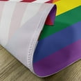 thumbnail image 5 of Ambesonne Pride Place Mats Set of 4, Flag USA Rainbow Colors, Standard Size, Multicolor, 5 of 6